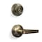 Premier Lock Entry Door Lever Combo Lock Set with Deadbolt, Antique Brass LED04C - alternate 1